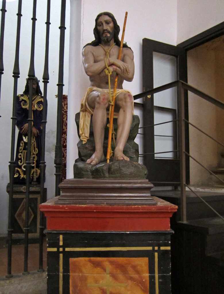 Seated Christ Figure